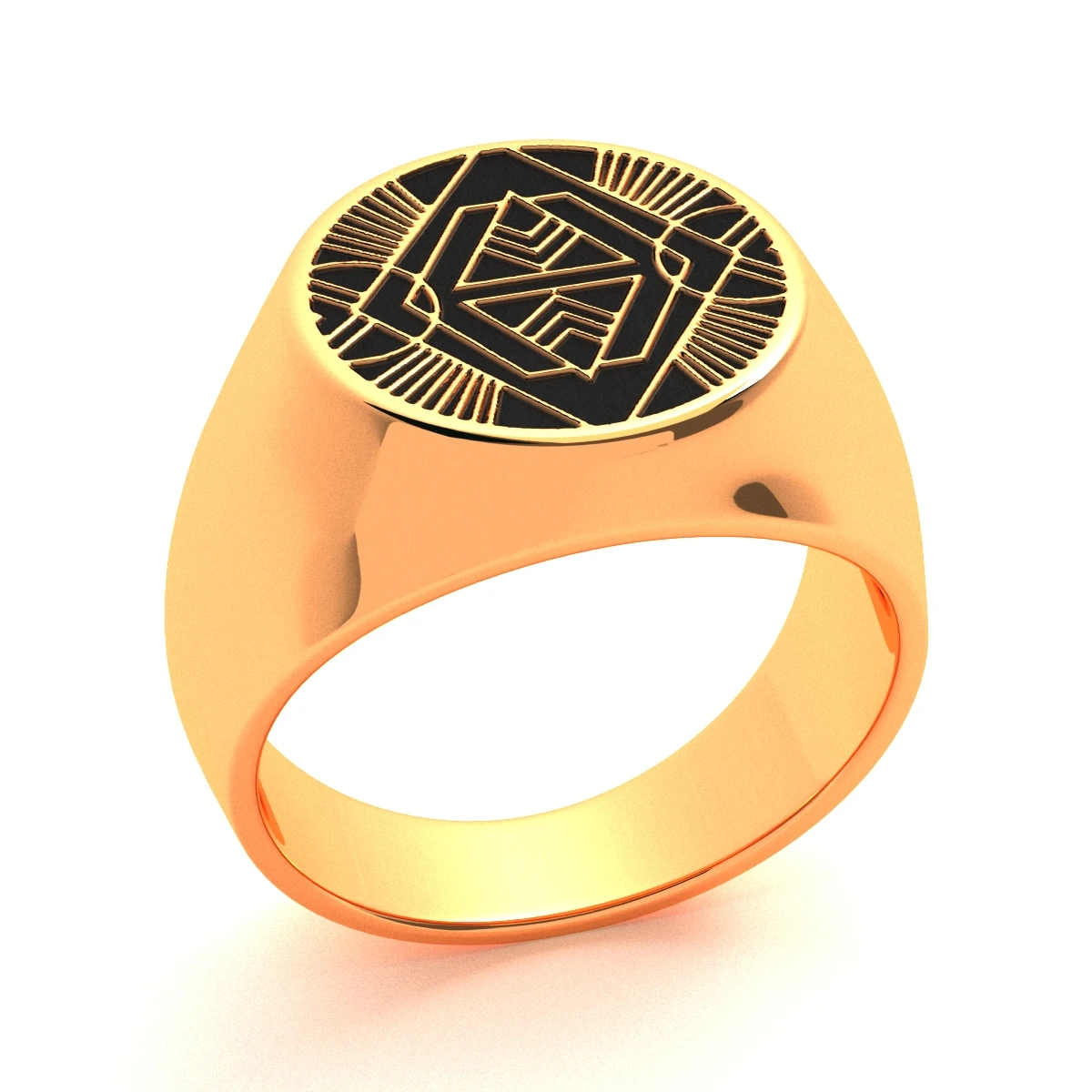 Gatsby Ring 3D Model_01